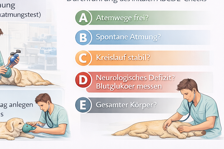 ABCDE-Schema in der Tierrettung