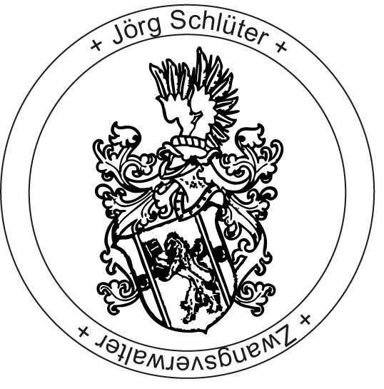 Siegelstempel Zwangsverwaltung